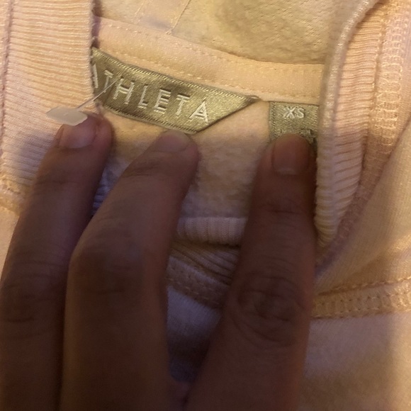 Athleta Light Pink Hoodie - Picture 2 of 3